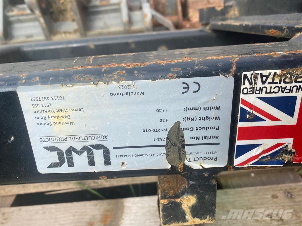 ADAPTOR PLATE Телескопічний навантажувач