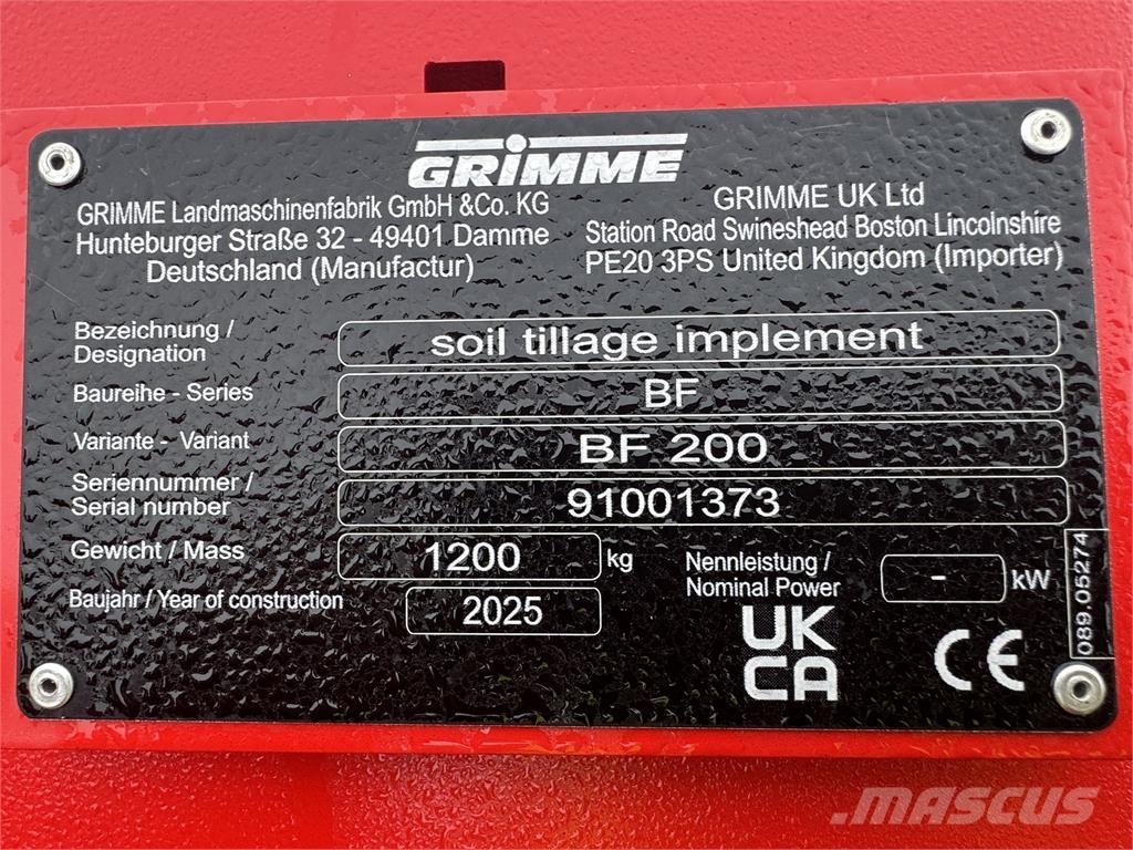 Grimme BFL200 Сільгосптехніка - Інші
