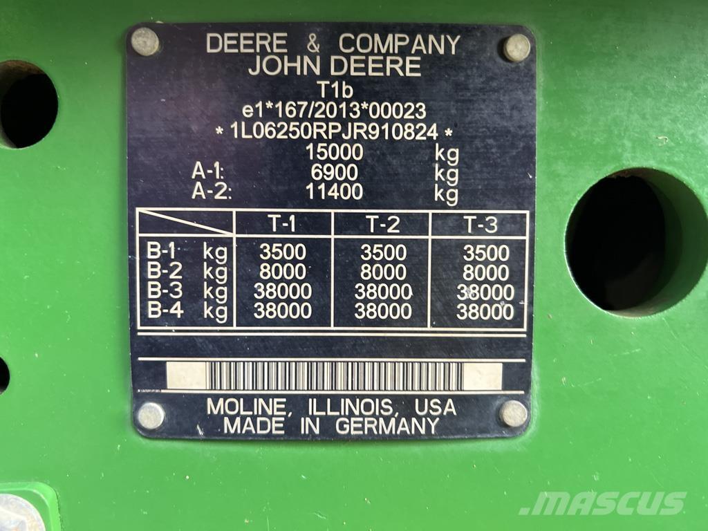 John Deere 6250R Трактори