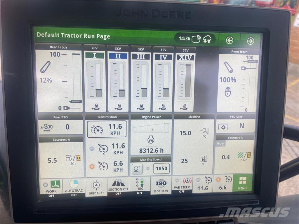 John Deere 6250R Трактори