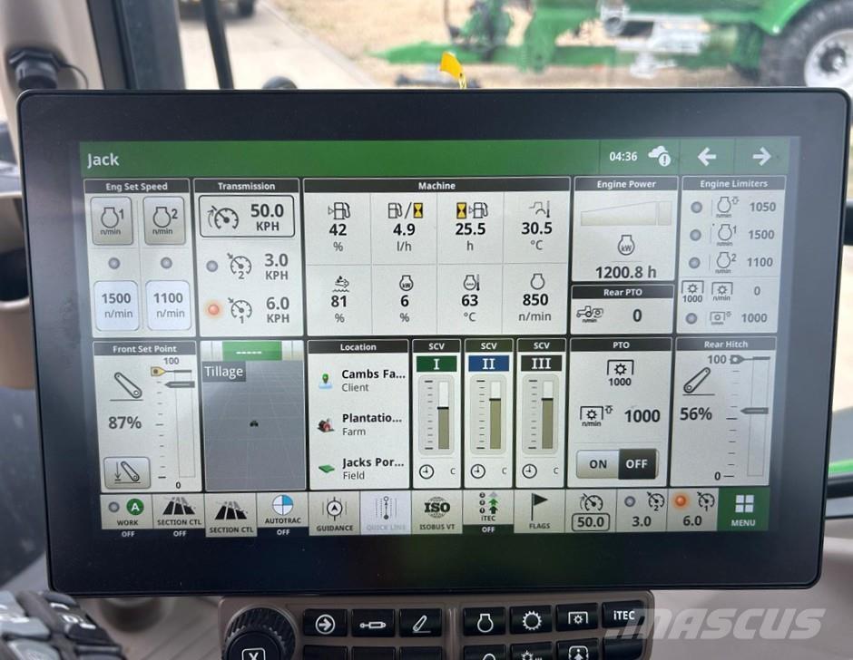 John Deere 6R185 Трактори