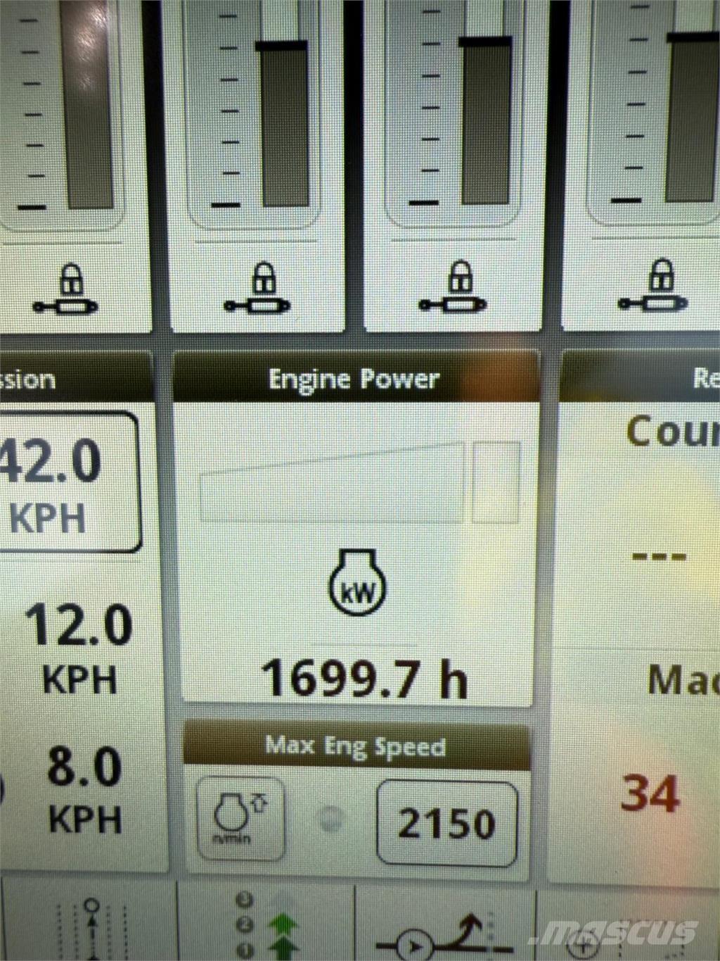 John Deere 8RX370 Трактори