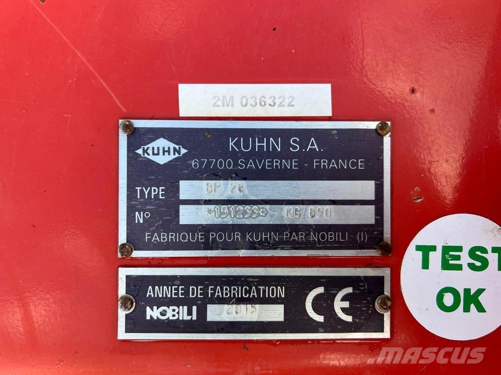 Kuhn BP28 Газонні і лукові косилки