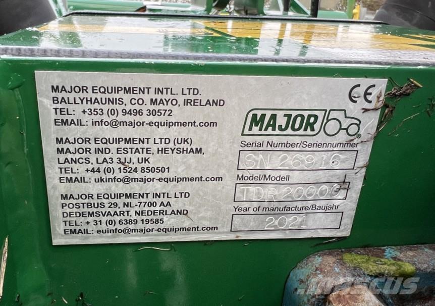 Major TDR20000 Газонні і лукові косилки