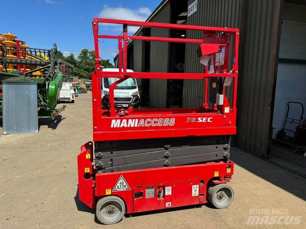 Manitou 78 SEC Підйомники-ножиці