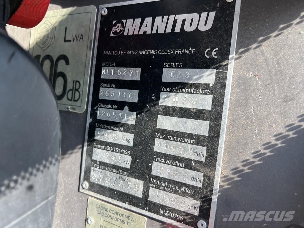 Manitou MLT627 Телескопічний навантажувач