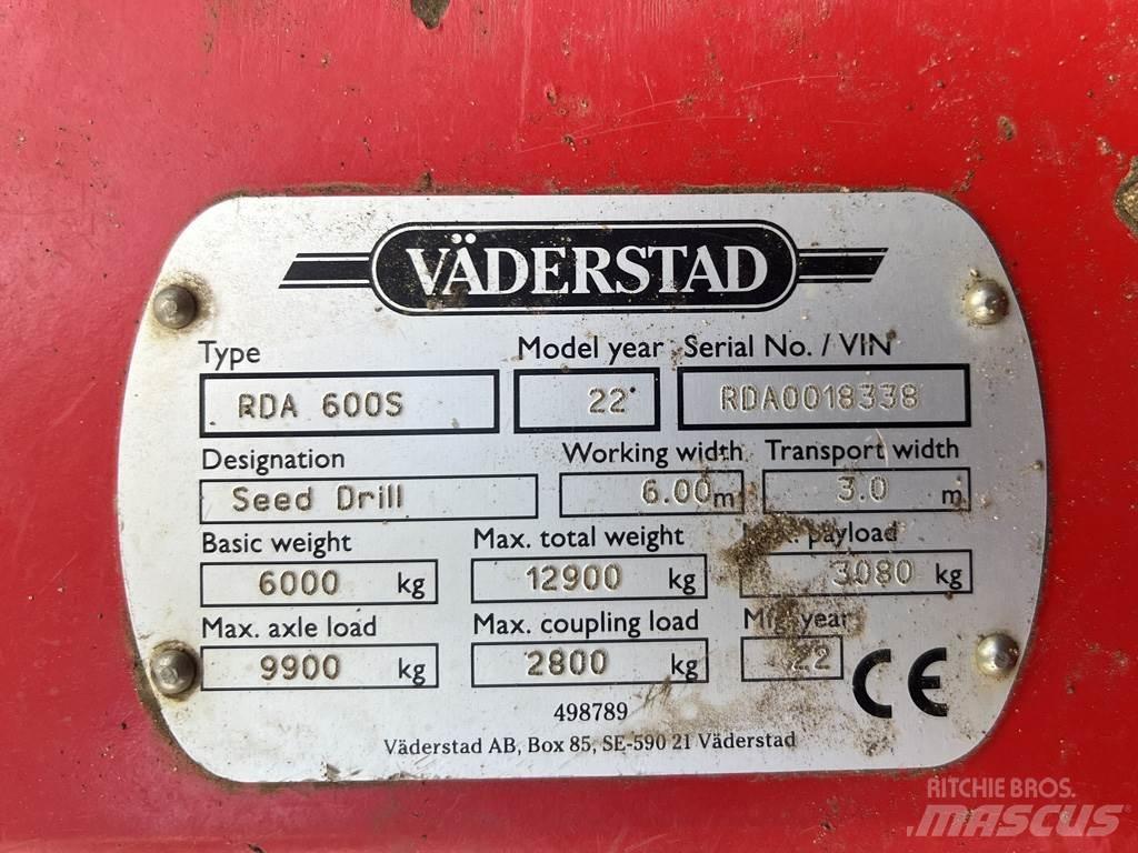 Väderstad RDA600S Сівалки