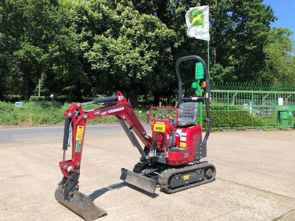 Yanmar SV08-1C Середні екскаватори 7т. - 12т.