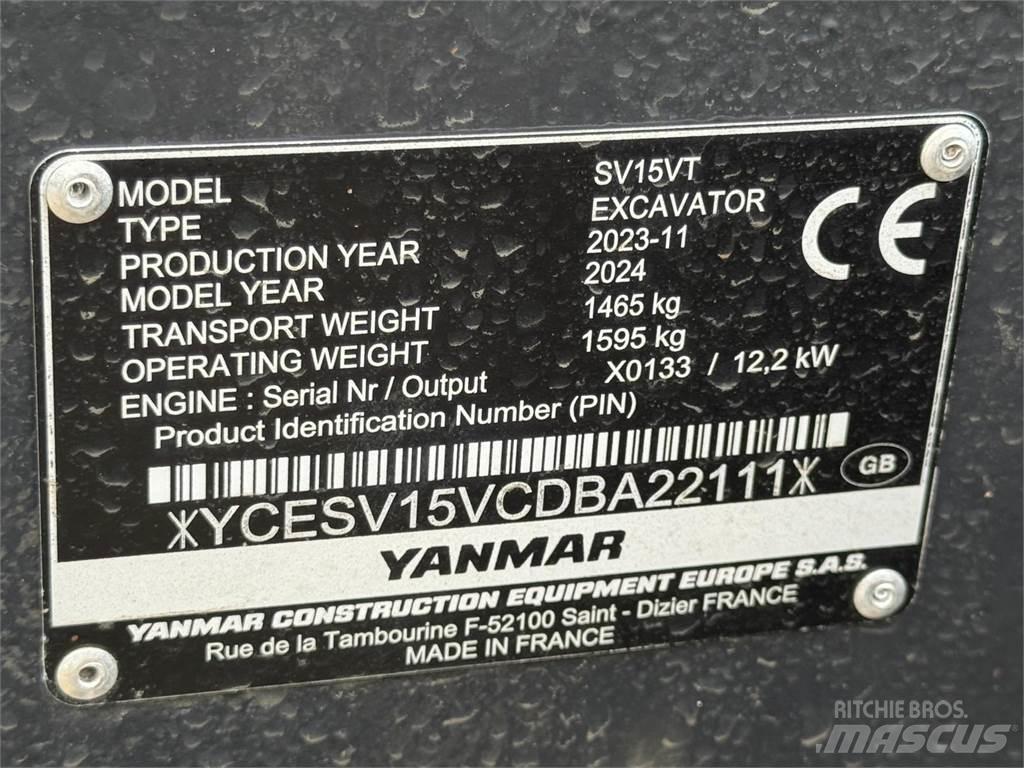 Yanmar SV15VT Середні екскаватори 7т. - 12т.