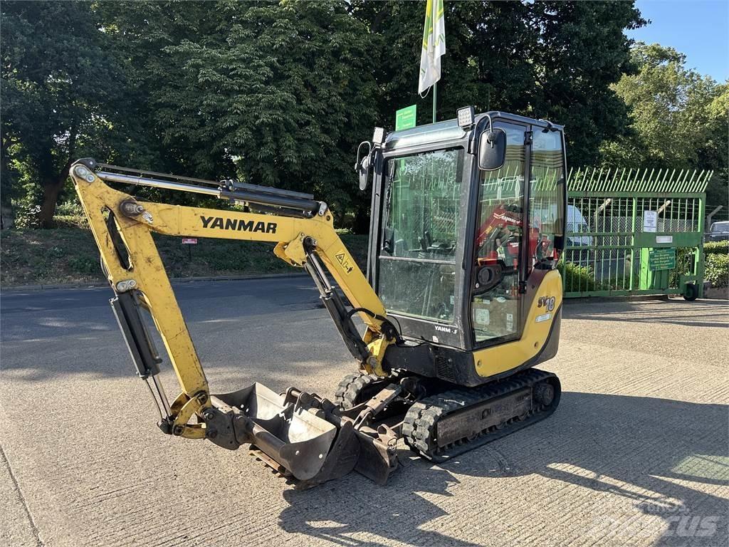 Yanmar SV18 Середні екскаватори 7т. - 12т.