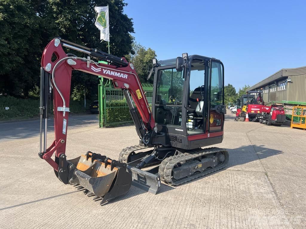 Yanmar SV26 Середні екскаватори 7т. - 12т.