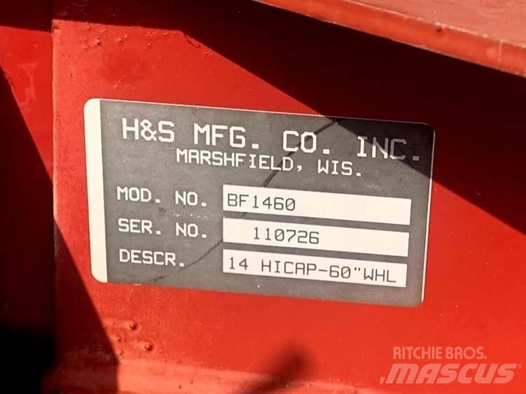 H&S BF1660 Граблі і сінозворушувачі