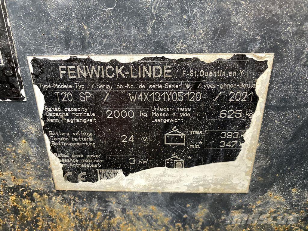 Linde T20SP Візки для перевезення піддонів