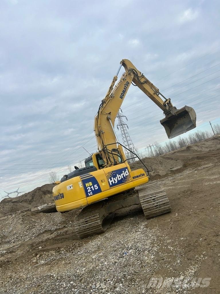 Komatsu HB 215 LC-1 Осі