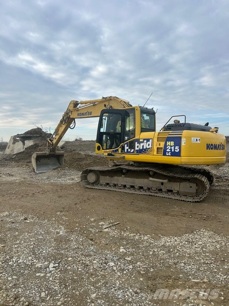 Komatsu HB 215 LC-1 Осі
