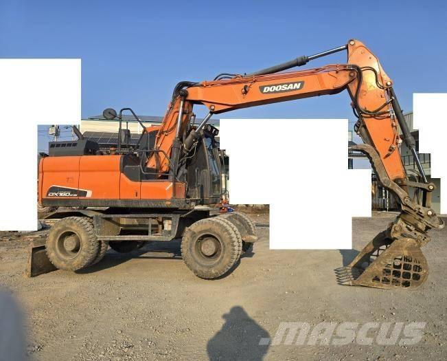 Doosan DX 140 W-5 Колісні екскаватори