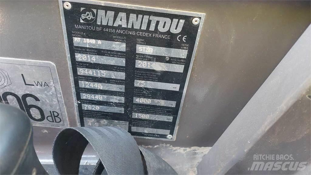 Manitou 1840MT Телескопічні навантажувачі