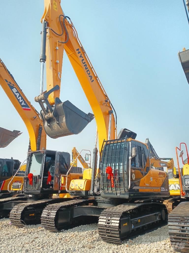 Hyundai 220 Середні екскаватори 7т. - 12т.