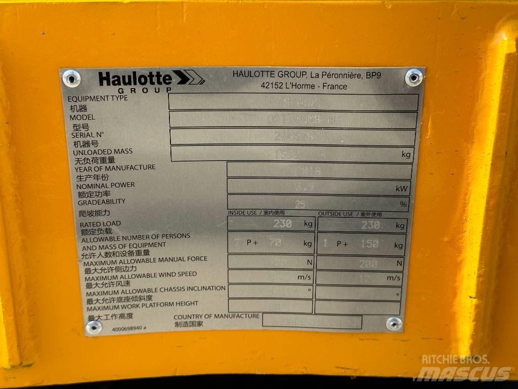 Haulotte OPTIMUM 8 Підйомники-ножиці