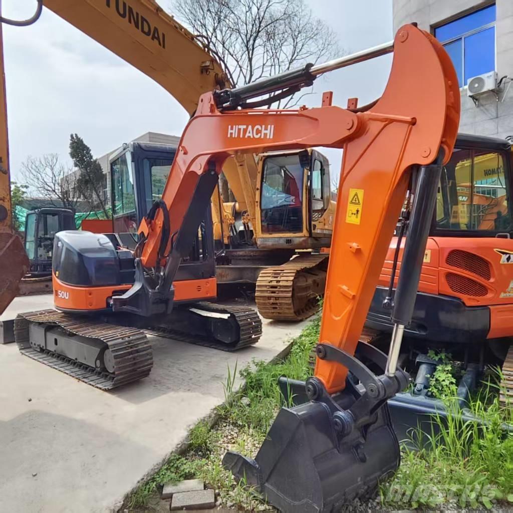 Hitachi ZX 50 U Міні-екскаватори < 7т