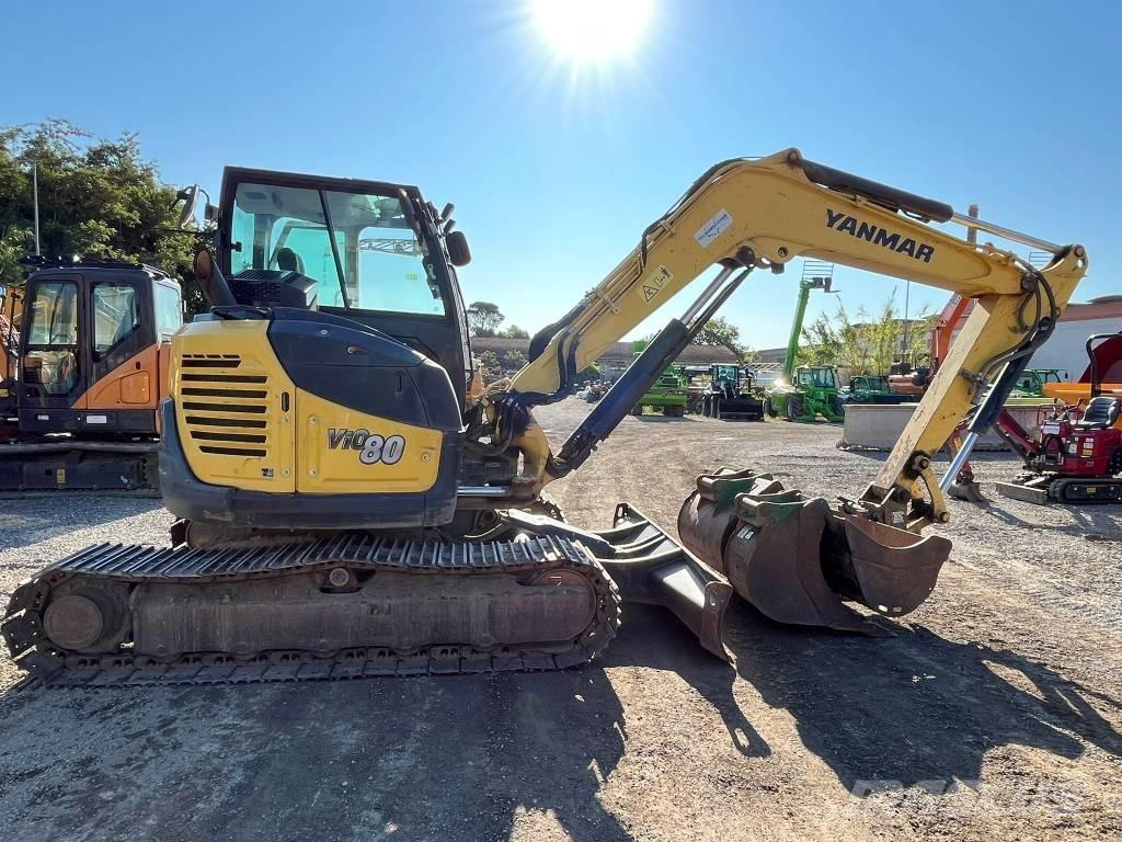 Yanmar Vio 80-1A Середні екскаватори 7т. - 12т.