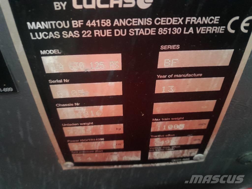 Manitou MLT630-125 Телескопічний навантажувач