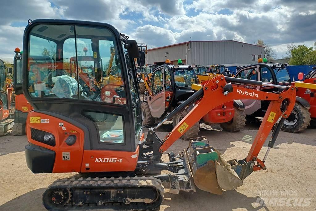 Kubota KX016-4G Міні-екскаватори < 7т