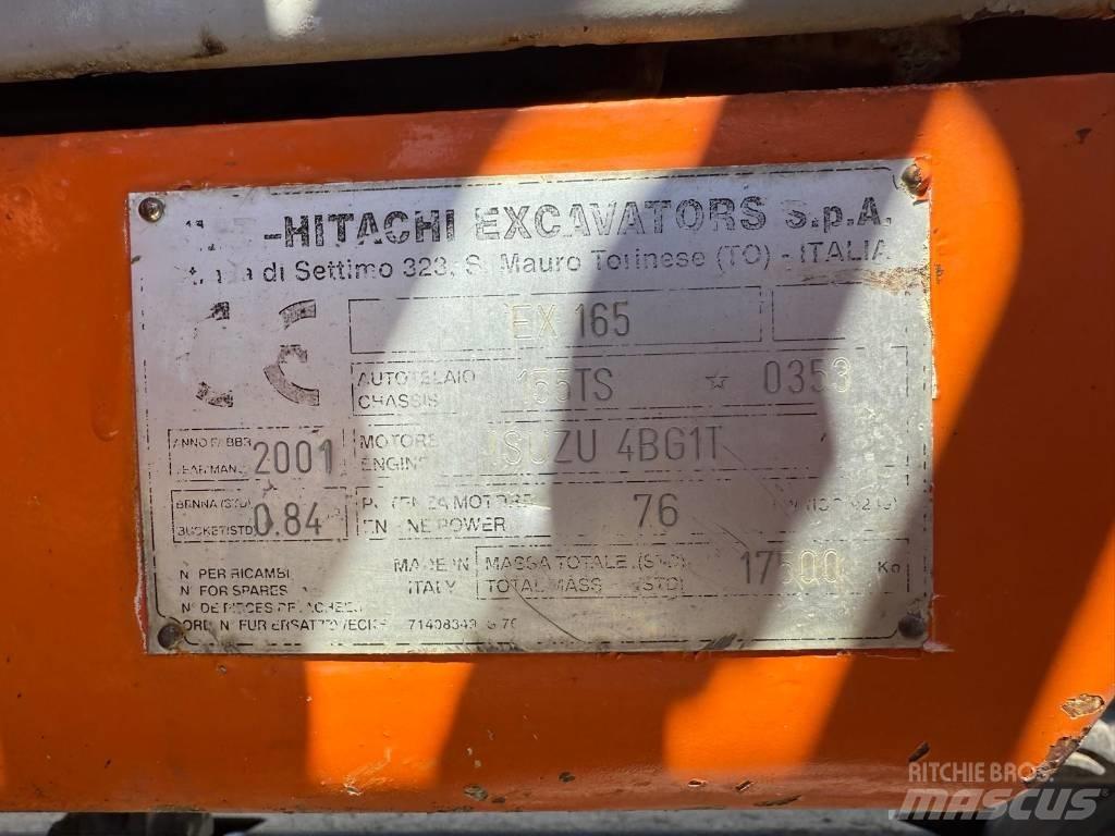 Fiat Hitachi EX 165 Гусеничні екскаватори