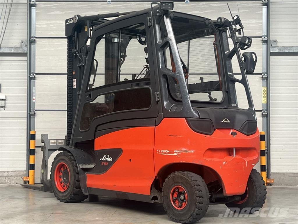 Linde E 50HL-01 Електронавантажувачі