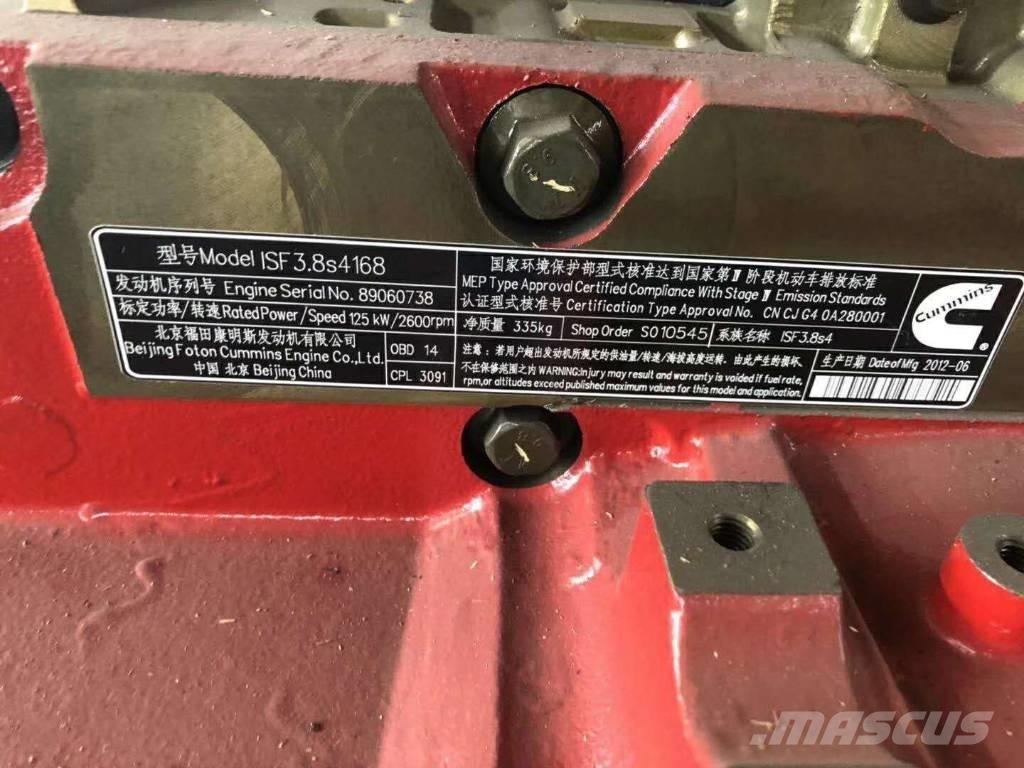 Cummins ISF3.8S4168 Двигуни