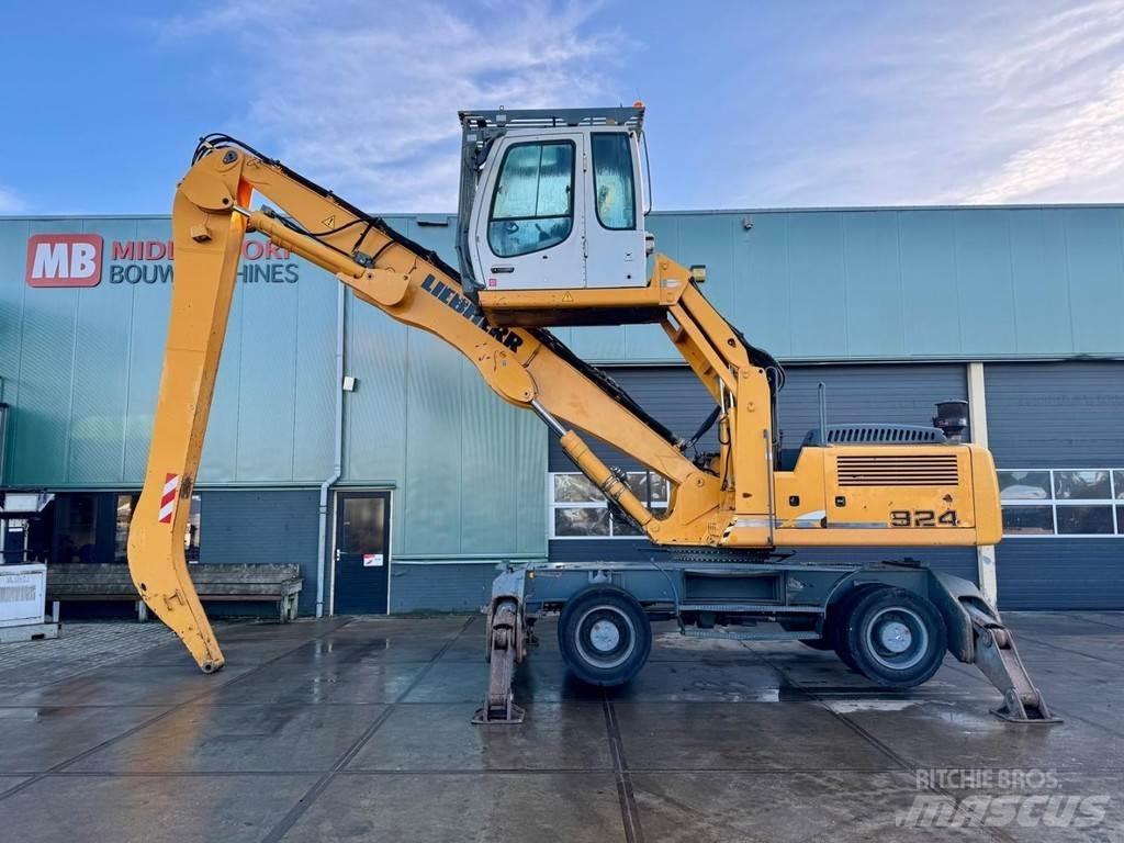 Liebherr A 924 C Перевантажувачі металобрухту/промислові навантажувачі