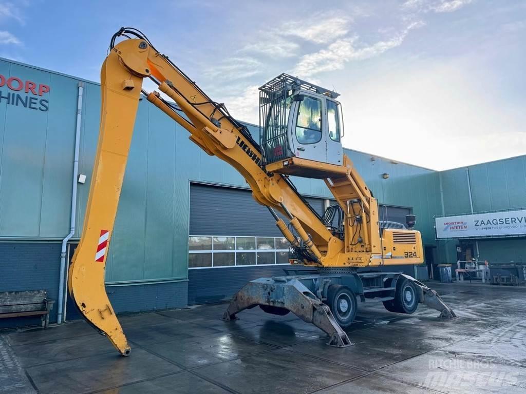 Liebherr A 924 C Перевантажувачі металобрухту/промислові навантажувачі