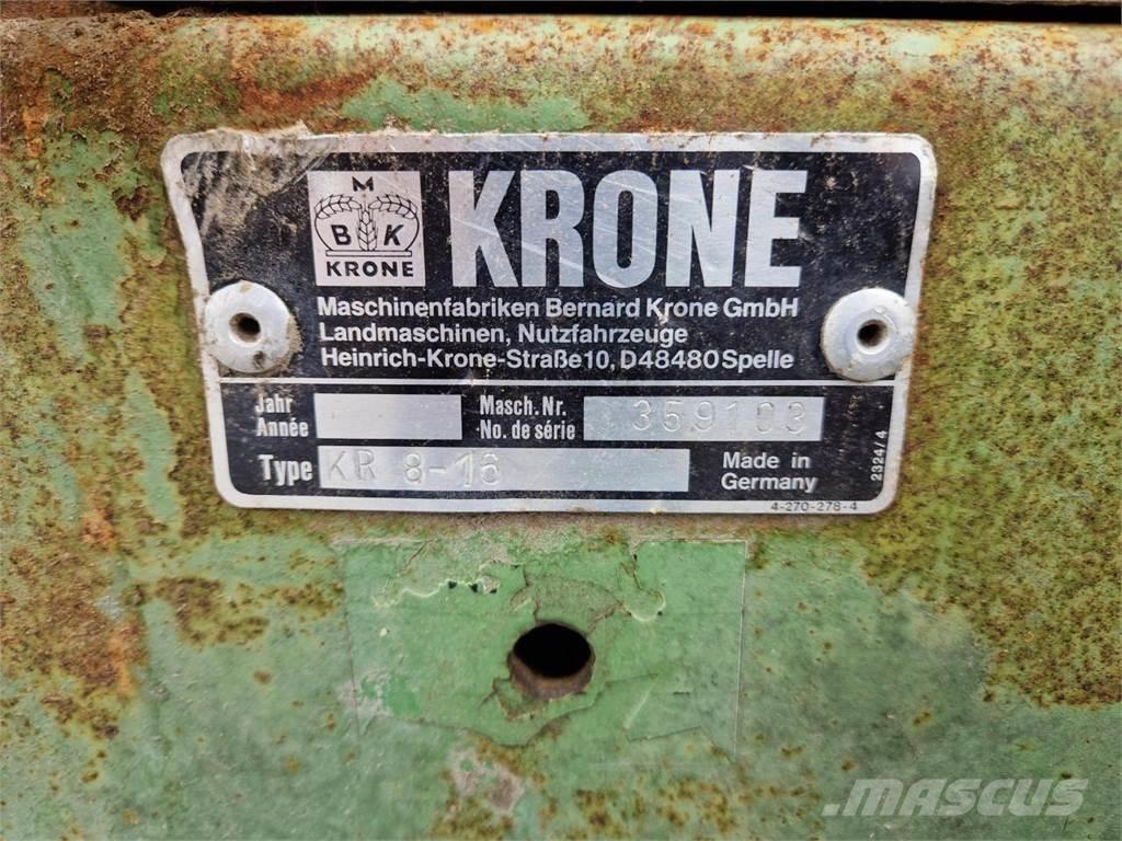 Krone KR 8-16S Рулонні прес-підбирачі