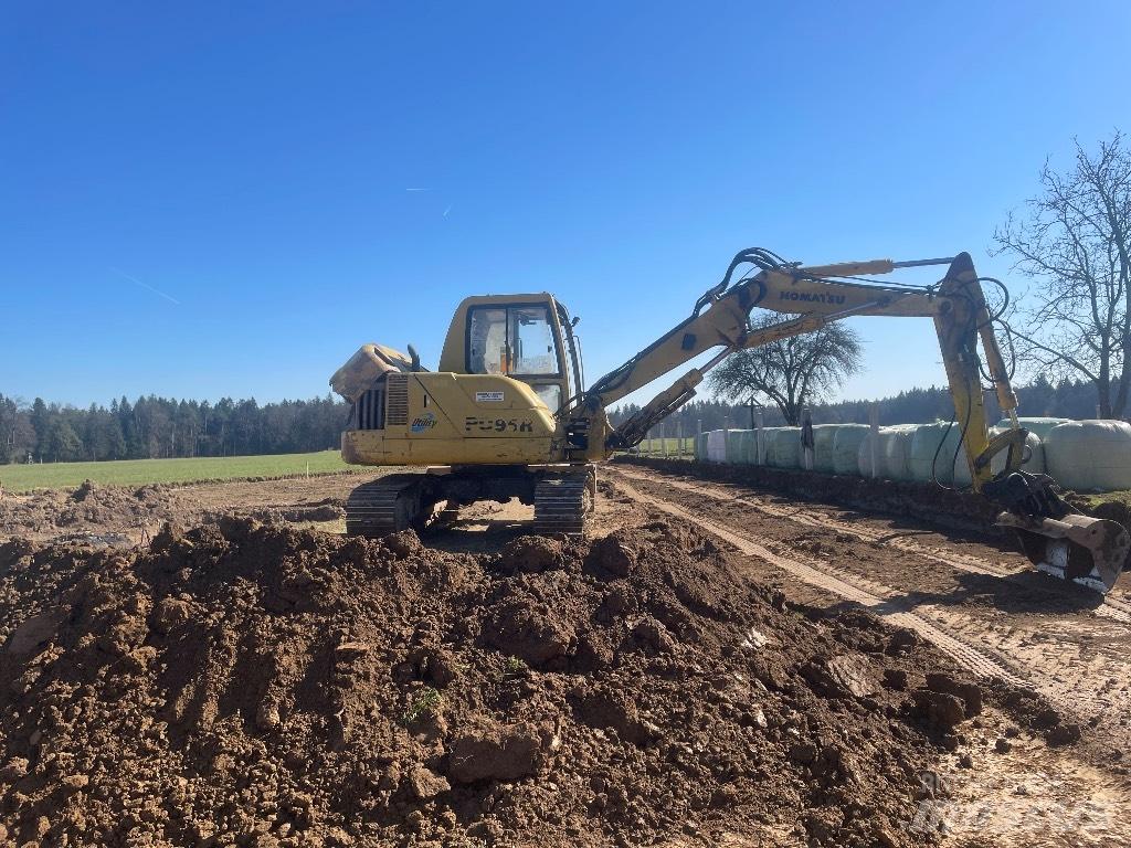Komatsu Pc 95 r Середні екскаватори 7т. - 12т.