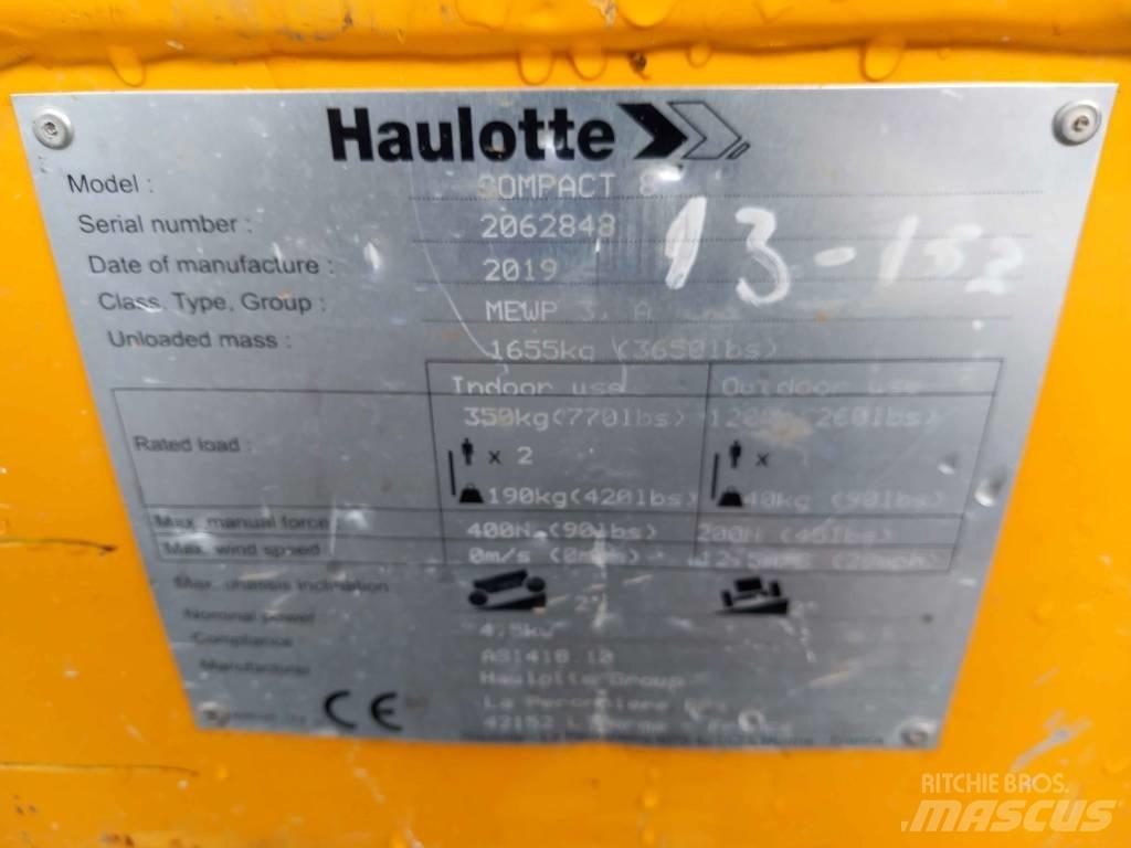 Haulotte Compact 8 Підйомники-ножиці