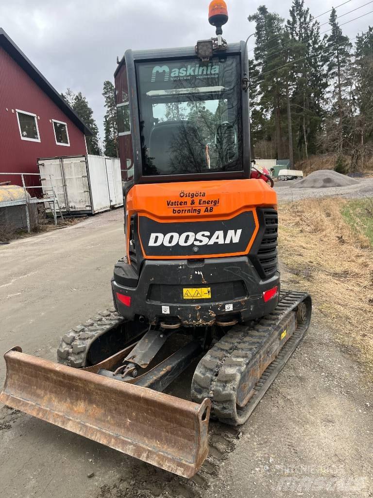 Doosan DX27 Міні-екскаватори < 7т
