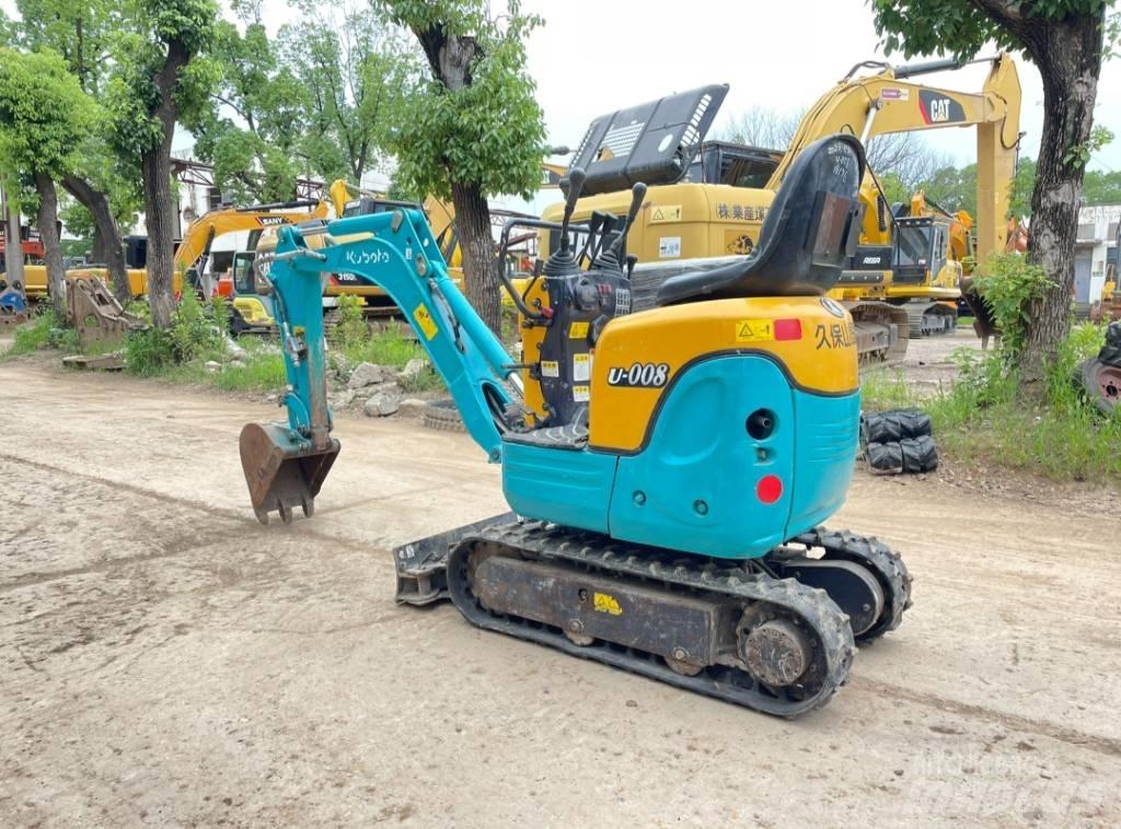 Kubota U 008 Міні-екскаватори < 7т