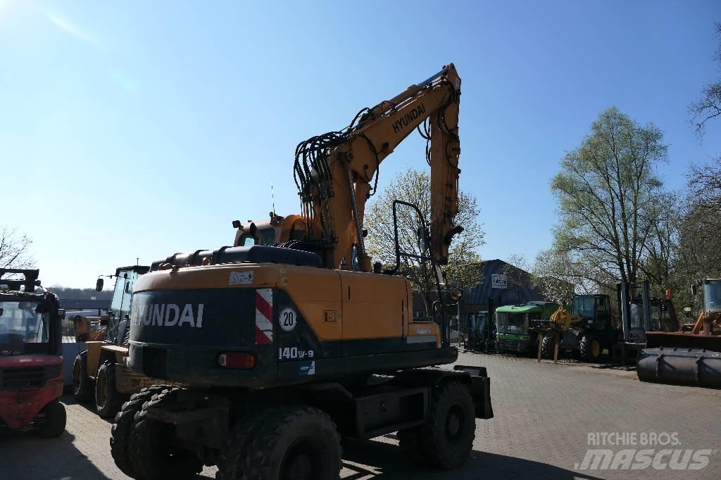 Hyundai 140-9 Колісні екскаватори