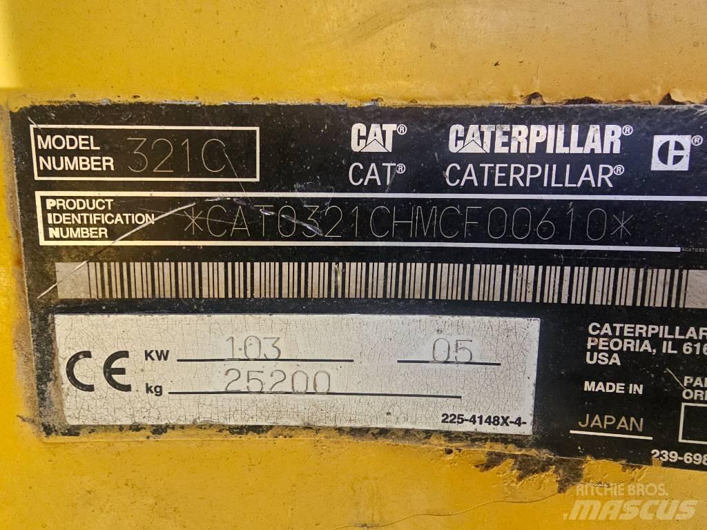CAT 321C Гусеничні екскаватори