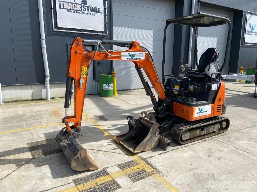 Hitachi ZX 19 U-6 Міні-екскаватори < 7т