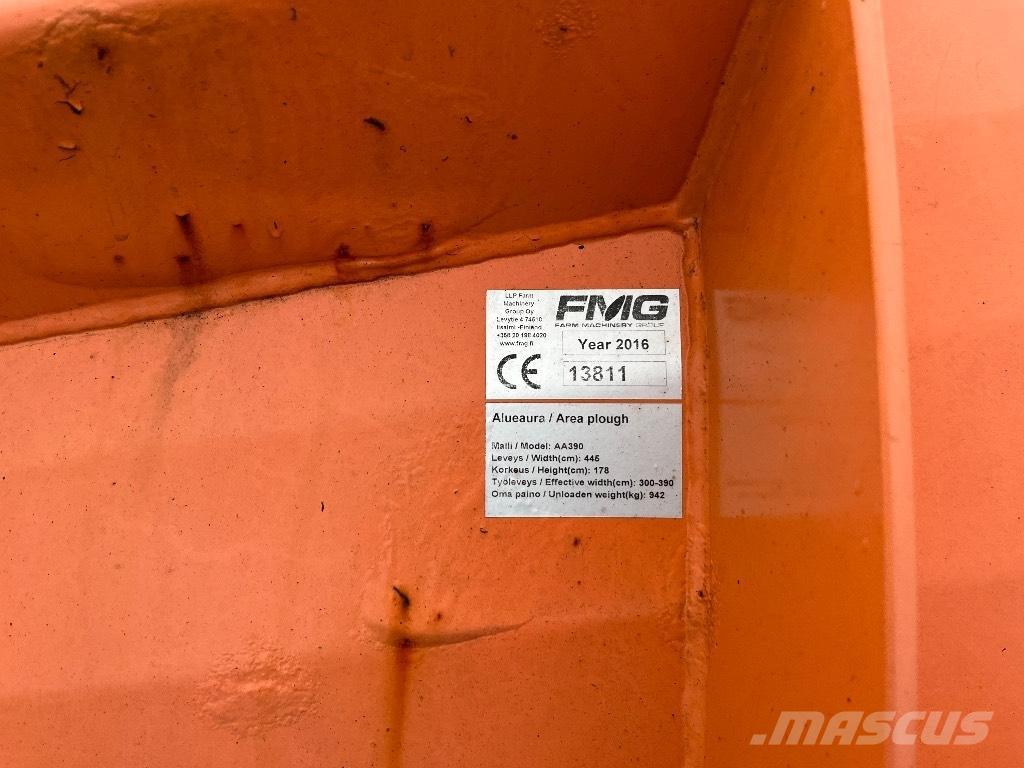FMG 390 Снігоочищувальні ножі та плуги