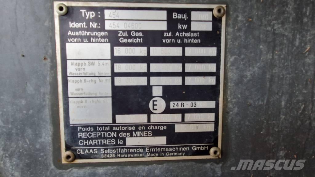 CLAAS lexion 460 Зернозбиральні комбайни