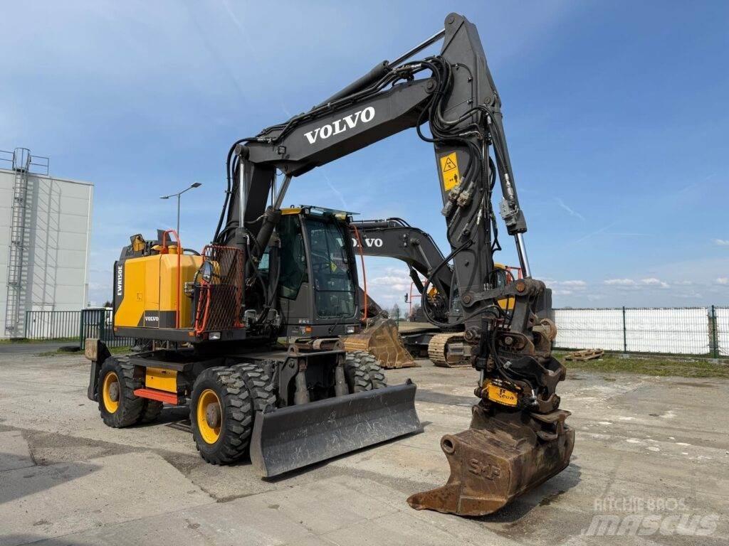 Volvo EWR150E Колісні екскаватори