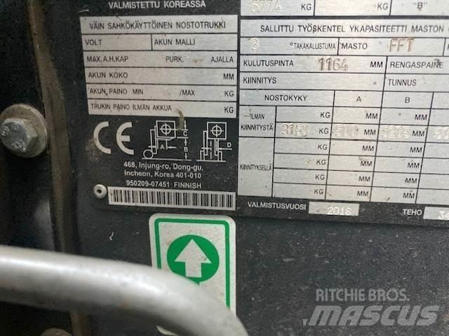 Doosan D35C-7 Дизельні навантажувачі
