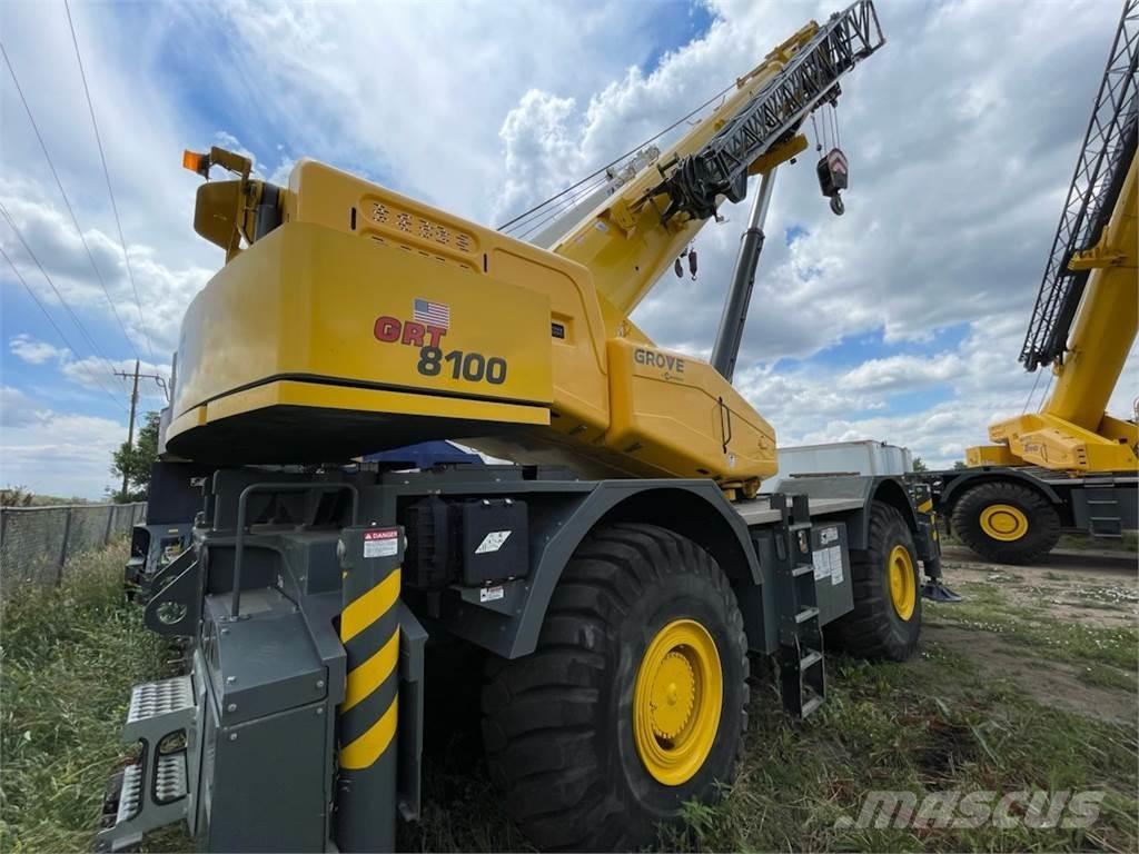 Grove GRT8100 автокрани всюдиходи