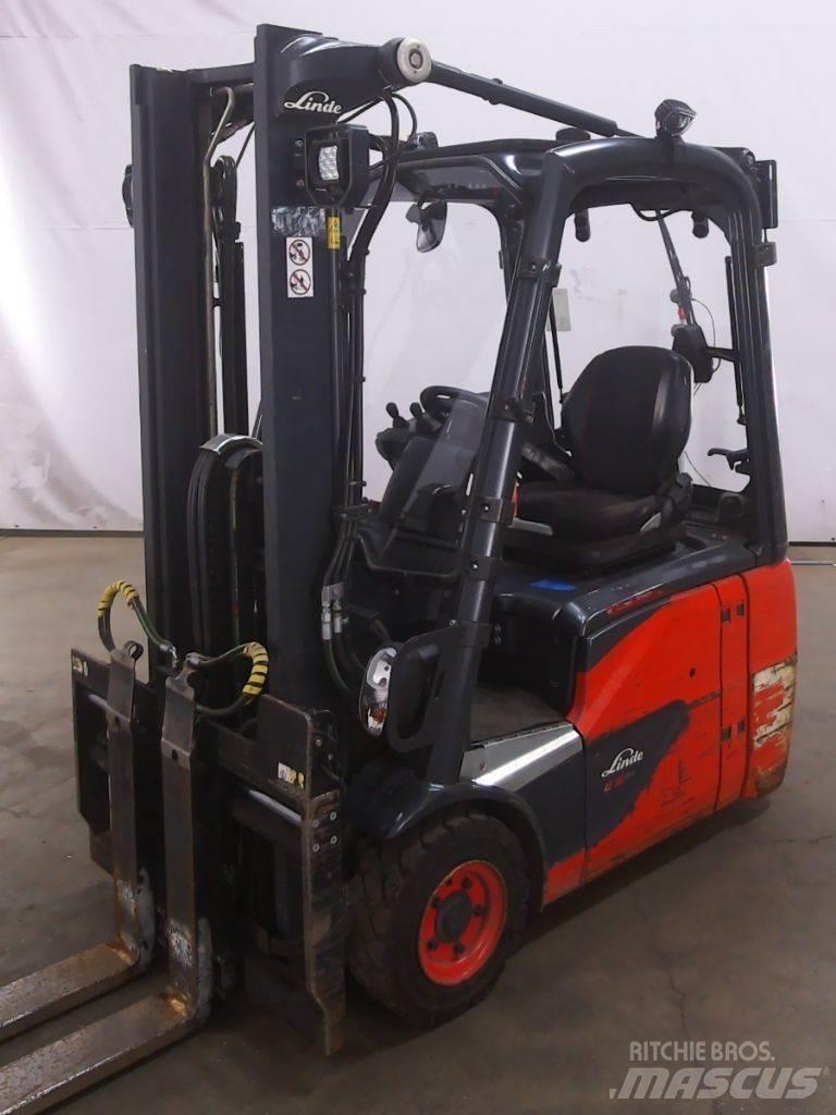 Linde E16C-02 Електронавантажувачі