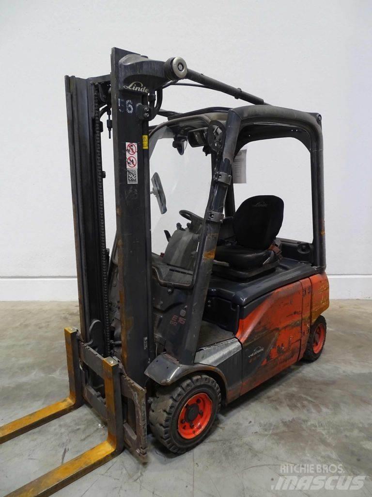 Linde E16P-02 Електронавантажувачі