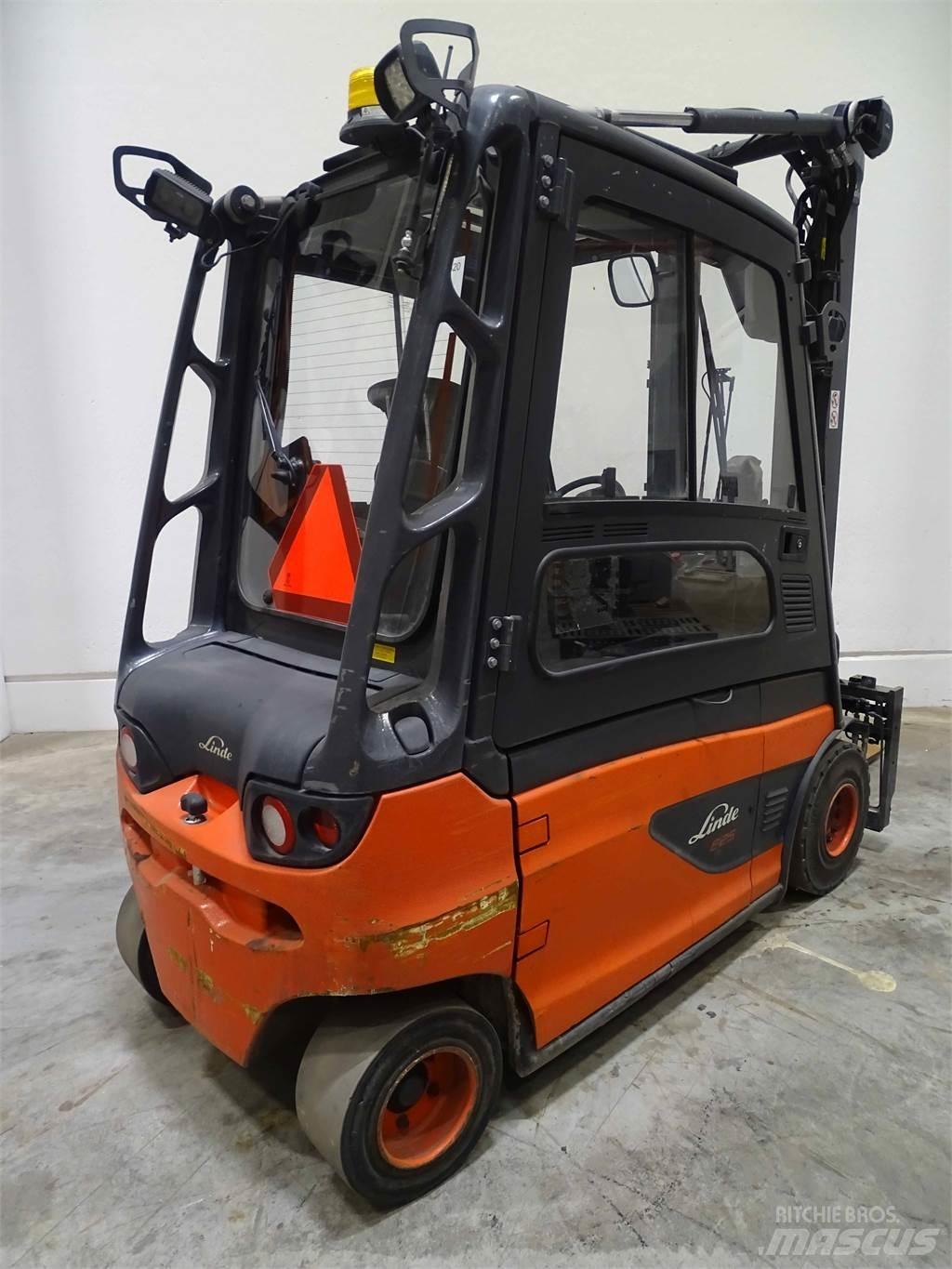 Linde E25L-01 Електронавантажувачі