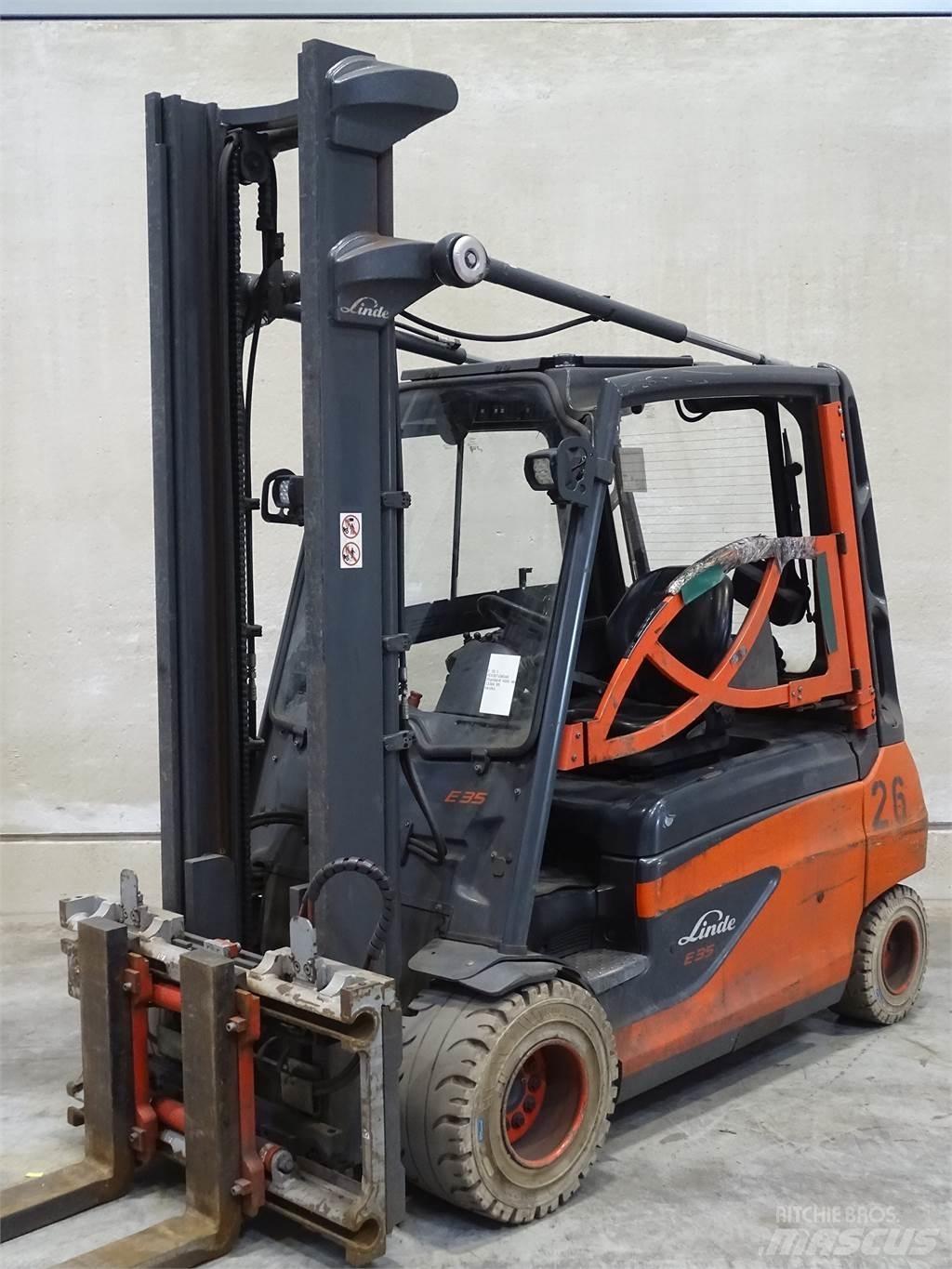 Linde E35L Електронавантажувачі