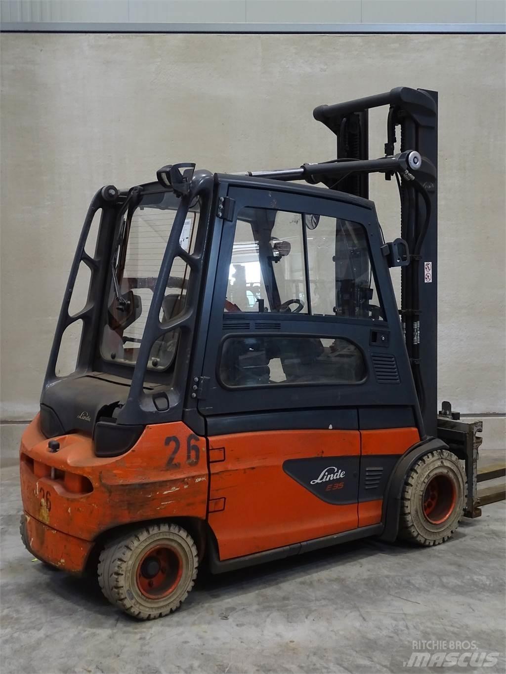 Linde E35L Електронавантажувачі